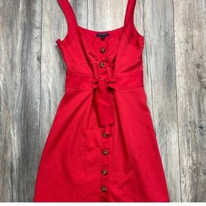 Banana Republic red dress